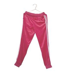 Tracksuit pink Pants with stripes